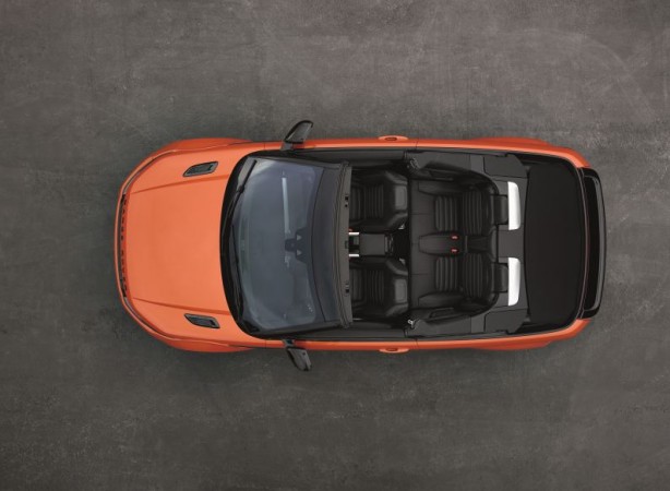 Range Rover Evoque Convertible is powered by a 2.0-litre Si4 petrol engine Range Rover Evoque Convertible