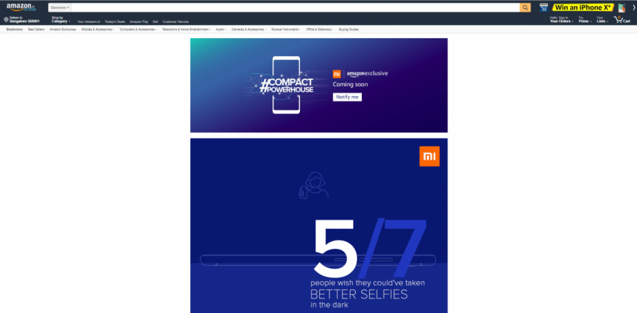 Xiaomi Redmi 5 will be exclusively available on Amazon India from March 14 onwards Xiaomi, Redmi 5, Compact Powerhouse, teaser, Amazon India