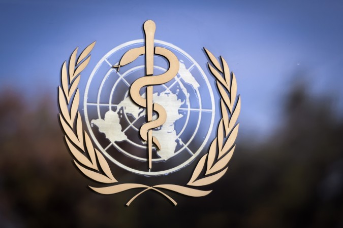 The logo of the World Health Organization (WHO) The logo of the World Health Organization (WHO)