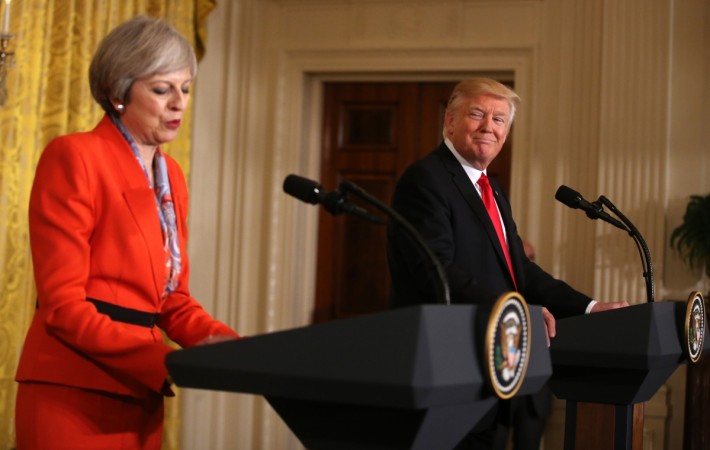 Theresa May accused Russia of the attempted assassination of the ex-Russian spy in Salisbury. Theresa may trump