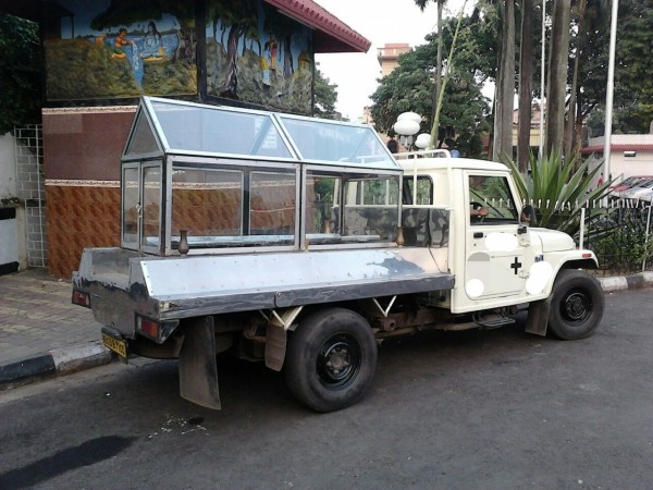 The man said the hospital had no hearse. (Representational Image) hearse