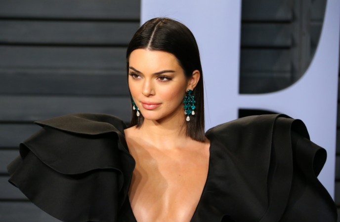 Kendall Jenner attends the 2018 Vanity Fair Oscar Party following the 90th Academy Awards at The Wallis Annenberg Center for the Performing Arts in Beverly Hills Kendall Jenner