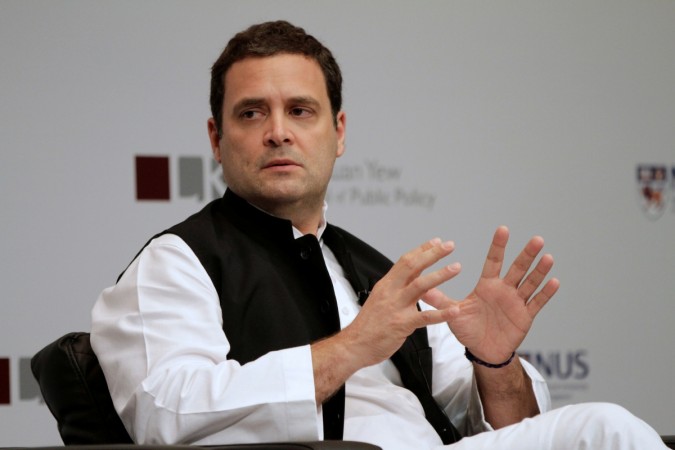 Congress President Rahul Gandhi went on an anti-Modi rant in Delhi. rahul gandhi