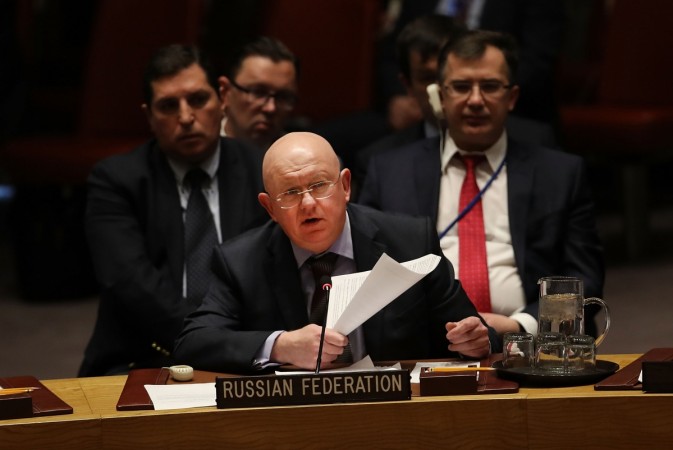 Russian Ambassador to the United Nations (UN) Vassily Nebenzia. Russian Ambassador to the United Nations (UN) Vassily Nebenzia.