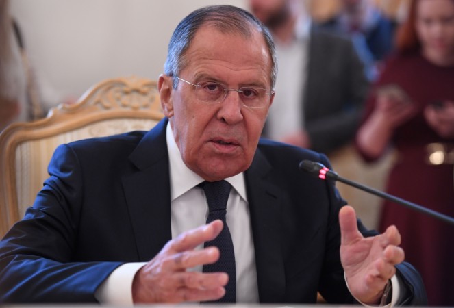 Russian Foreign Minister Sergei Lavrov meets with his Turkish counterpart in Moscow on March 14, 2018. Russian Foreign Minister Sergei Lavrov meets with his Turkish counterpart in Moscow on March 14, 2018.