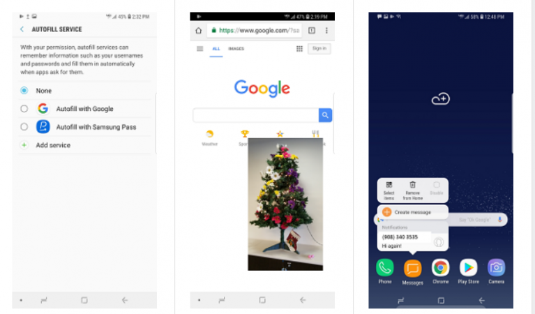 Samsung Galaxy S8 series get Autofill feature with Android Oreo update Samsung, Galaxy S8, Galaxy S8 Plus, Verizon, Android Oreo