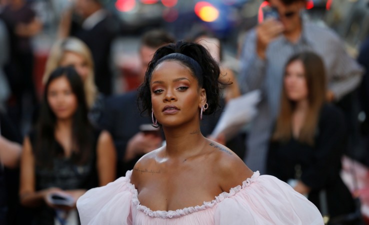 Cast member Rihanna attends the premiere of Cast member Rihanna attends the premiere of