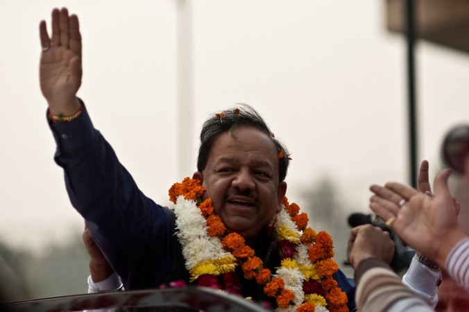 Union Minister of Science and Technology Dr Harsh Vardhan harsh vardhan