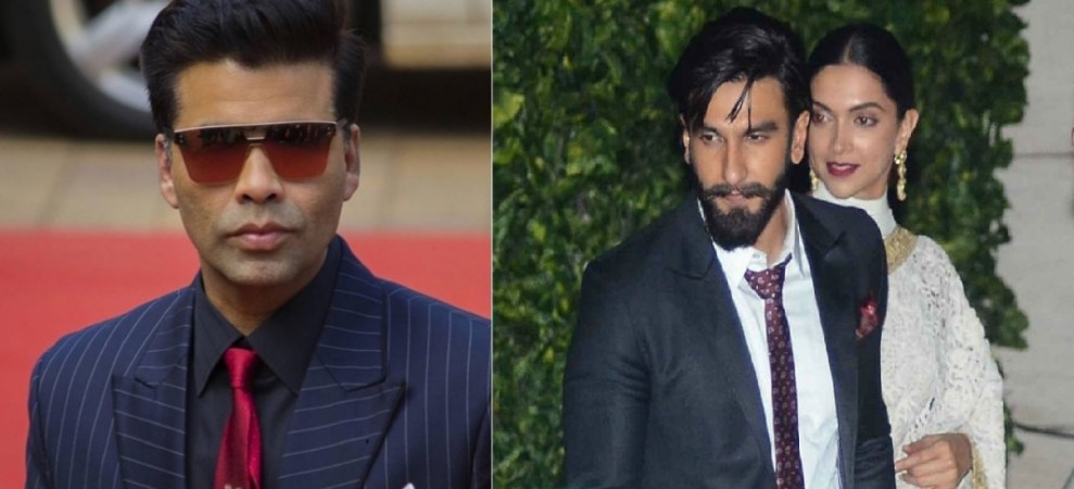 Karan Johar; Deepika Padukone and Ranveer Singh Karan Johar on Deepika Padukone and Ranveer Singh's relationship