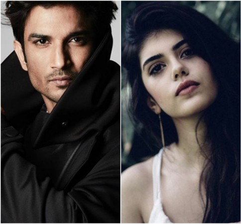 Sanjana Sanghi and Sushant Singh Rajput Sushant Singh Rajput