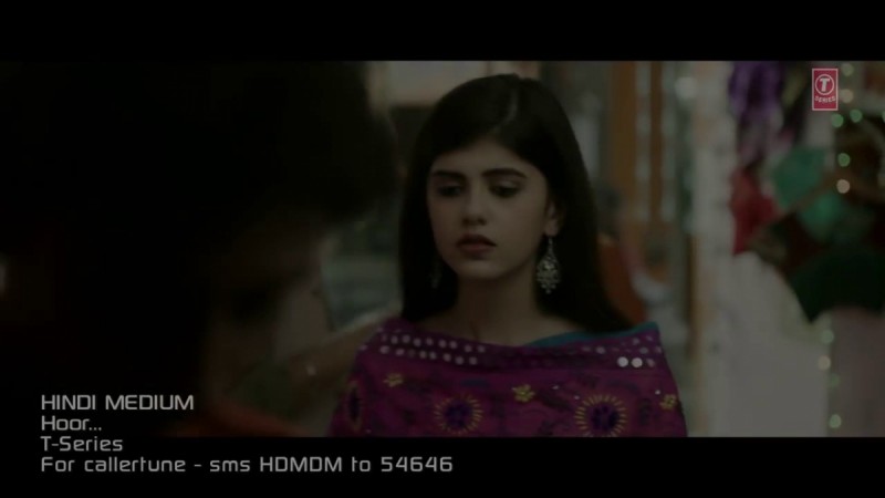 Sanjana Sanghi in a song from Hindi Medium Sanjana Sanghi