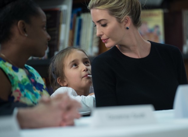 Ivanka Trump with her daughter Arabella. Ivanka Trump with her daughter Arabella.