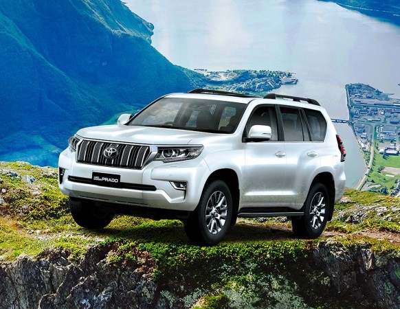 Toyota Land Cruiser Prado is sold in India as Completely Built Unit (CBU) Toyota Land Cruiser Prado
