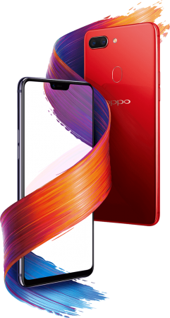 Oppo R15 as seen on its official site Oppo R15