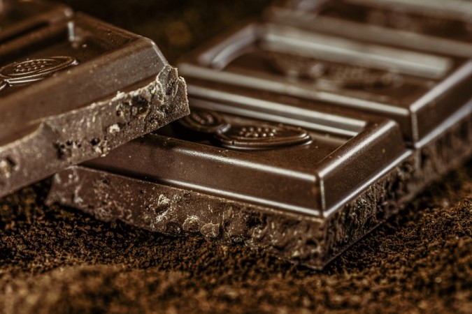 Dark chocolate dark chocolate