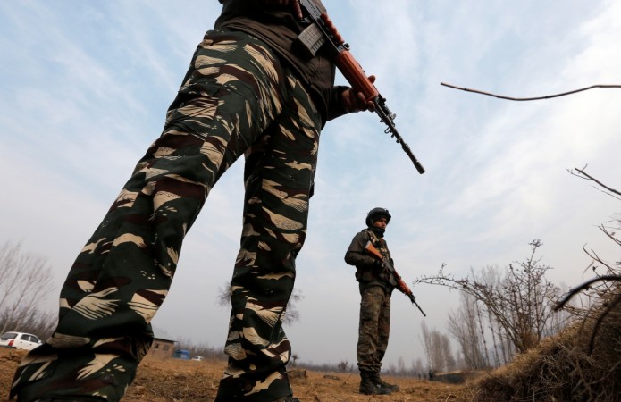 LeT said that several innocent people will be massacred by Indian forces during Governor's rule in Kashmir. (Representational Image) crpf jawaans