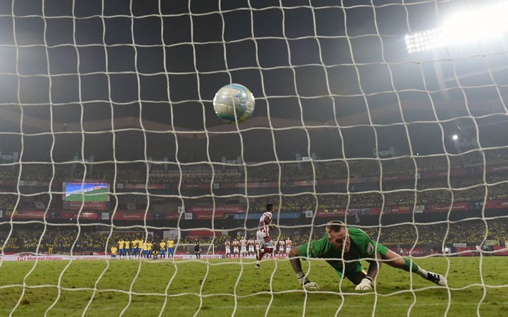 File photo of Kochi's JLN stadium hosting an ISL match in 2016. Jawaharlal Nehru Stadium
