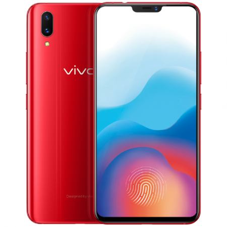 Vivo X21 with under-display fingerprint sensor as seen on its official site Vivo X21
