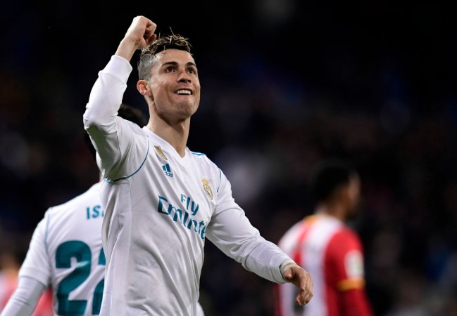 File photo of Real Madrid star Cristiano Ronaldo. Cristiano Ronaldo