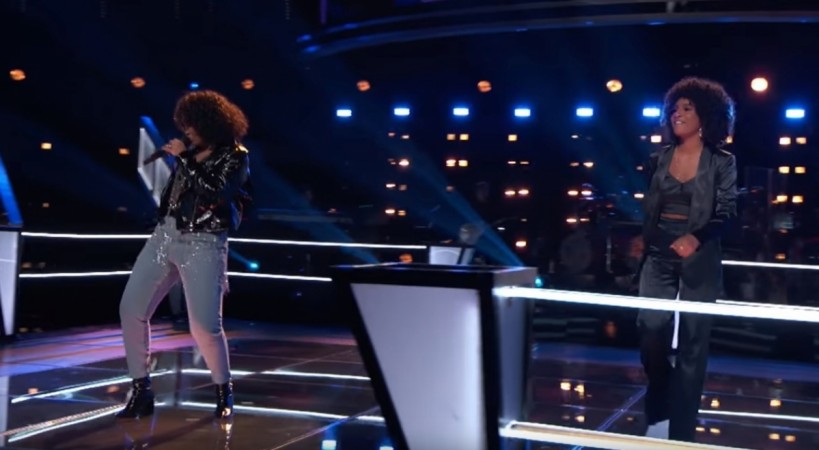 Kelsea Johnson and Jordyn Simone perform Don't Let Go (Love) by En Vogue on The Voice season 14 Kelsea Johnson and Jordyn Simone perform Don't Let Go (Love) by En Vogue on The Voice season 14