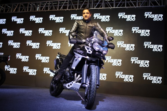 2018 Triumph Tiger 800 comes with a price tag of Rs 11.7 lakh. 2018 Triumph Tiger 800, Triumph Tiger 800