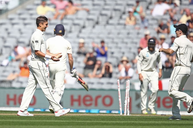 Trent Boult picked up six wickets as England were bowled out for 58 on Thursday. Trent Boult