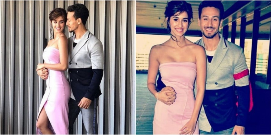 Tiger Shroff and Disha Patani promoting Baaghi 2 Tiger Shroff and Disha Patani