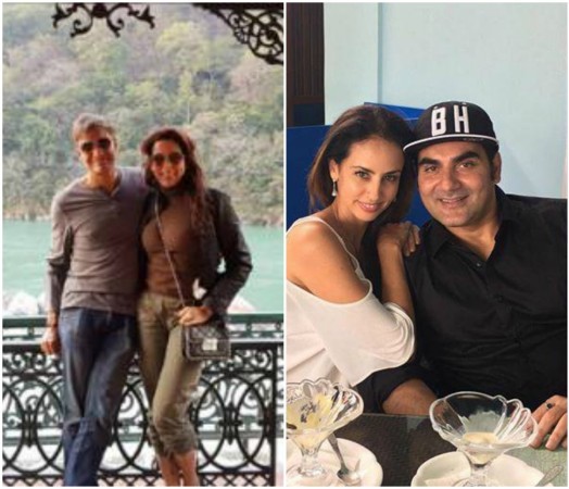 Arbaaz Khan and Pooja Bedi Arbaaz and Pooja
