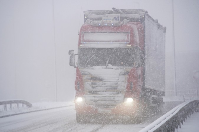 (Picture for representation) The snow penis was mounted on a truck and was traveling through the city of Covilha. Snow