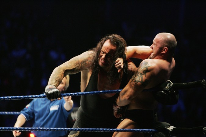File of WWE star Undertaker. The Undertaker