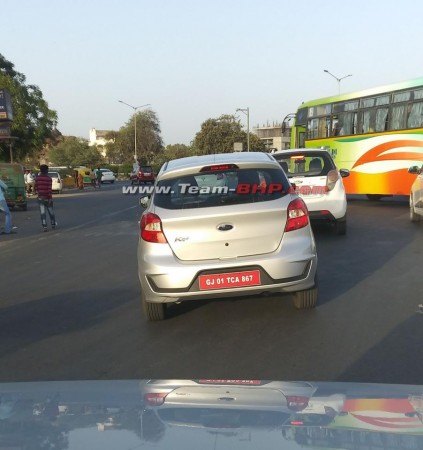 2018 Ford KA spotted testing in India. Ford Figo, Figo facelift