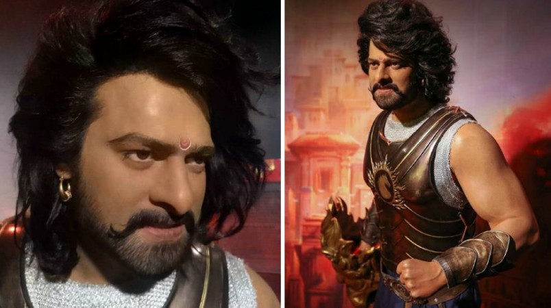 Prabhas' wax statue in Bangkok. Prabhas' wax statue in Bangkok