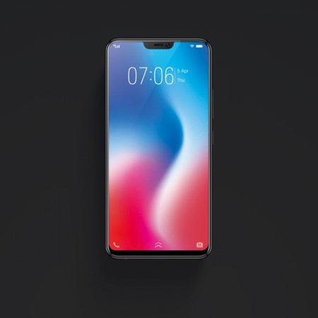 Vivo V9 comes with a 6.3-inch IPS display with a notch, à la the iPhone X. vivo V9