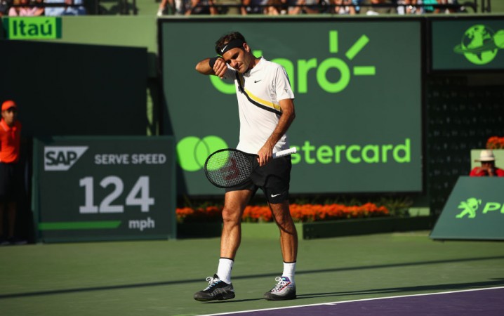 Federer lost his second-round match in three sets in Miami on Saturday, March 24. Roger Federer