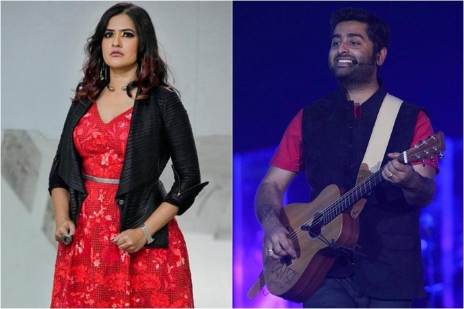 Sona Mohapatra, Arijit Singh Sona Mohapatra, Arijit Singh