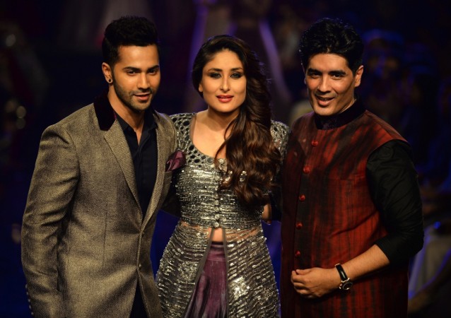 Varun, Kareena and Manish Malhotra Kareena Kapoor Khan