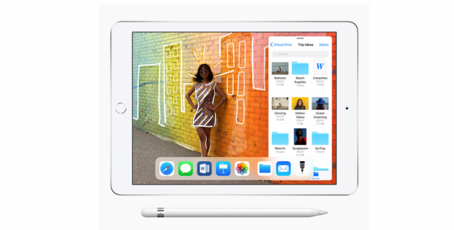 Apple's new 2018-series 9.7-inch generic iPad support Apple Pencil stylus Apple, iPad, 2018, Education Event