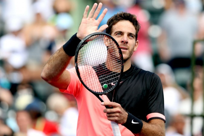 Juan Marti del Potro will take on Milos Raonic in the Miami Open quarter-final on March 29. Juan Martin del Potro