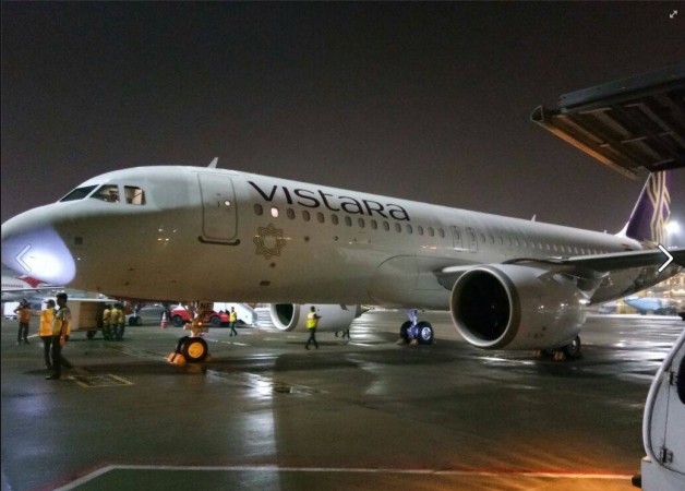 An aircraft of Air Vistara. The full-service carrier is planning to acquire a few Boeing 737 aircraft from the grounded Jet Airways fleet and recruit that airways crew. Air Vistara