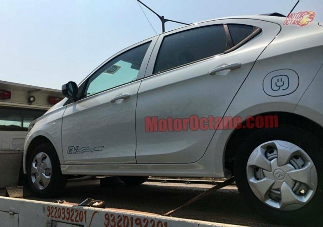 Tata Tigor electric was showcased at the Auto Expo 2018. Tata Tigor electric, Tata Tigor electric launch