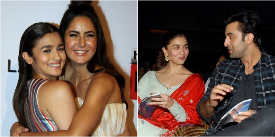 Alia Bhatt, Katrina Kaif and Ranbir Kapoor Alia Bhatt, Katrina Kaif
