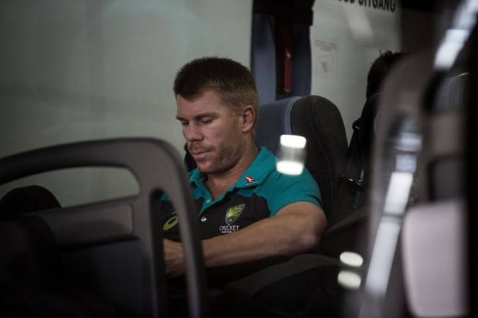 David Warner is on his way back to Sydney from South Africa David Warner