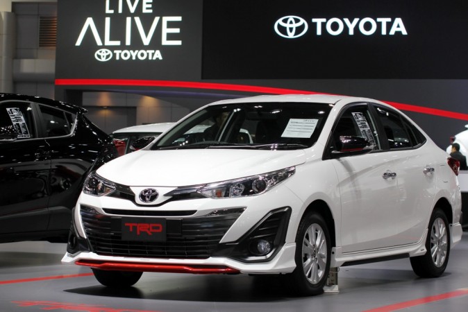 2018 Toyota Yaris TRD version is showcased at the ongoing 2018 Bangkok motor show 2018 Toyota Yaris TRD