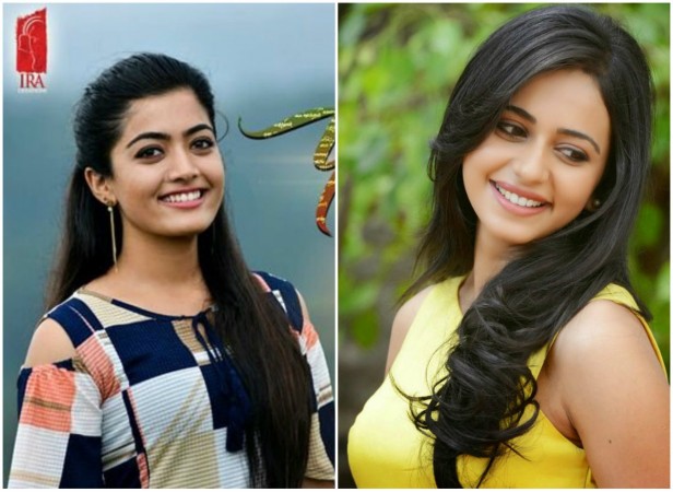 Rashmika Mandanna and Rakul Preet Singh Rashmika Mandanna and Rakul Preet Singh