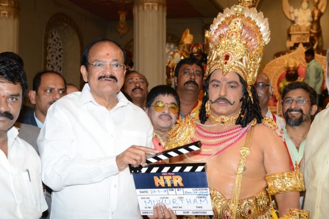 Balakrishna is only son in India to play his father: Venkaiah Naidu ...