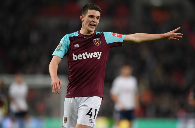 Declan Rice made his first team debut at the end of the 2016/17 season Declan Rice
