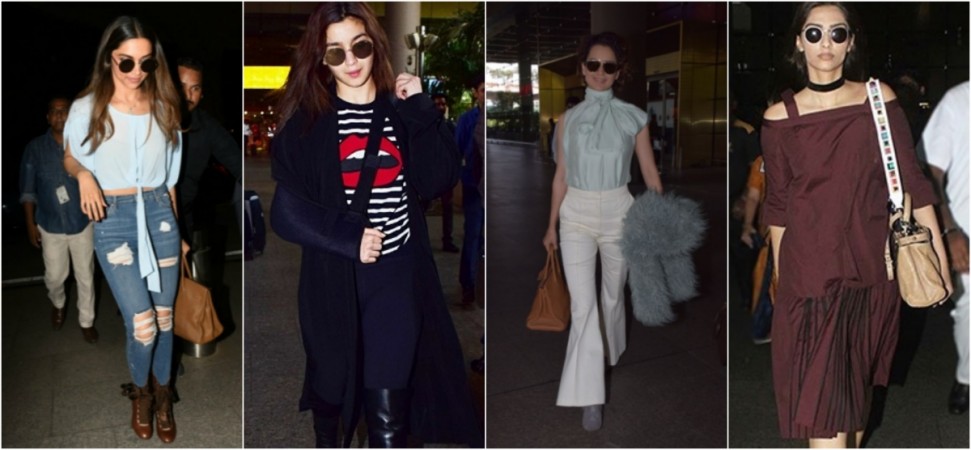 Celebrities who landed in style Deepika, Alia , Kangana, Sonam