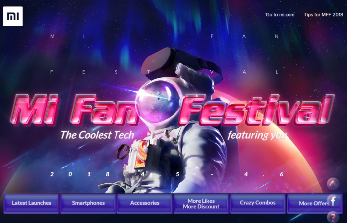 Xiaomi Mi Fan Festival will be held from April 5 to April 6 on Mi.com Xiaomi Mi Fan Festival