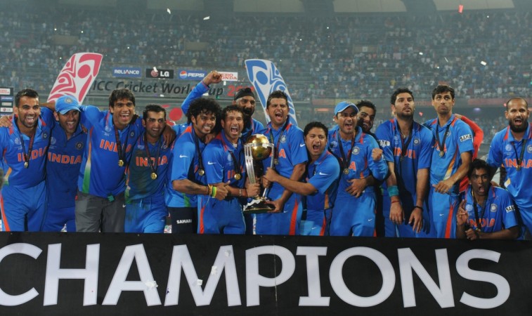 File photo of the 2011 World Cup-winning India cricket team. India 2011 Cricket World Cup