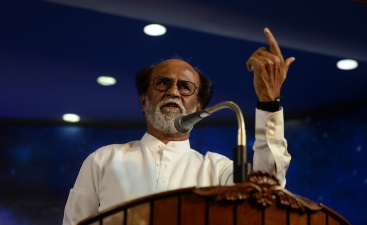 Actor-turned-politician Rajnikanth rajinikanth